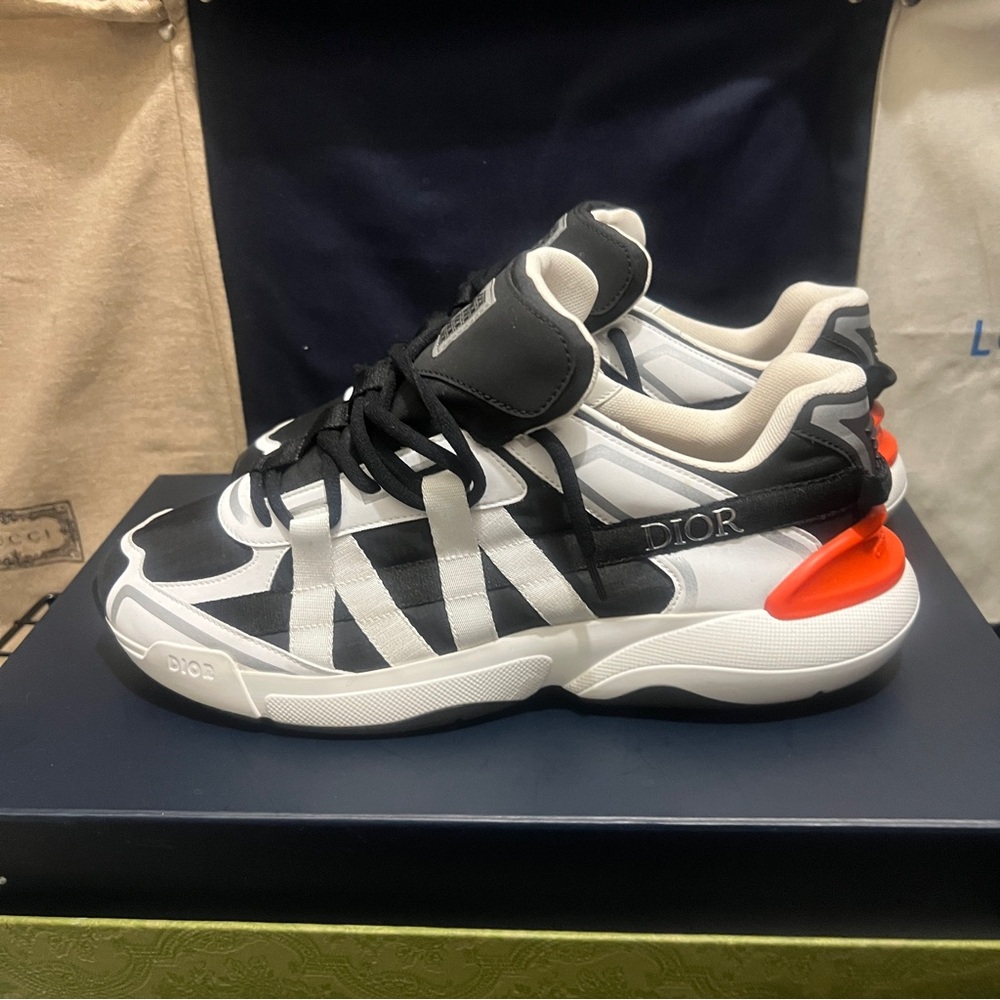 Dior Black and White Sneakers